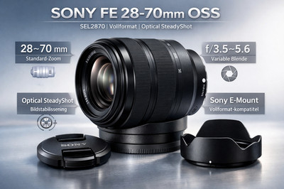   Sony FE 28-70mm OSS | SEL2870 | Vollformat | OSS | Gebraucht | Lens Objektiv