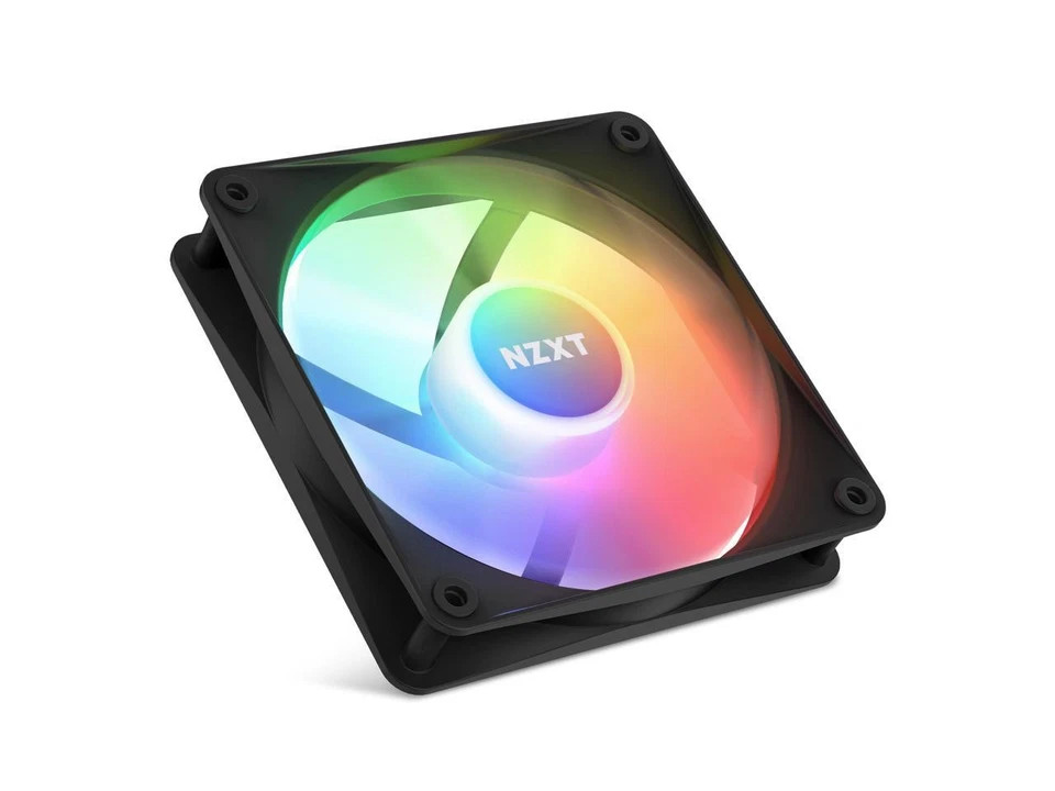 NZXT F120 RGB Core Fan - RF-C12SF-B1 - 120mm Hub-Mounted RGB Fan - Sublime RGB - Image 2 of 4