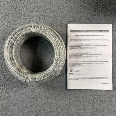 HEATIT 8JHSF1 50FT Self-Regulating Heating Cable, 120V 8W/ft