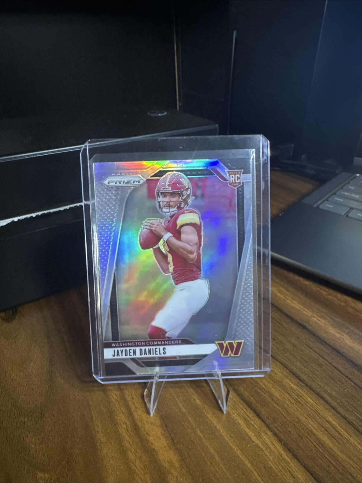 2024 Panini Prizm - Rookies Jayden Daniels #347 Silver Prizm (RC)