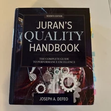 ‘Juran’s Quality Handbook: The Complete Guide To Perf Excellence’  7th edition