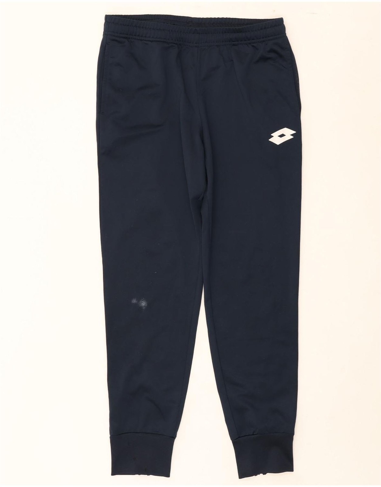 LOTTO Boys Tracksuit Trousers Joggers 15-16 Years XL Navy Blue Polyester AQ03
