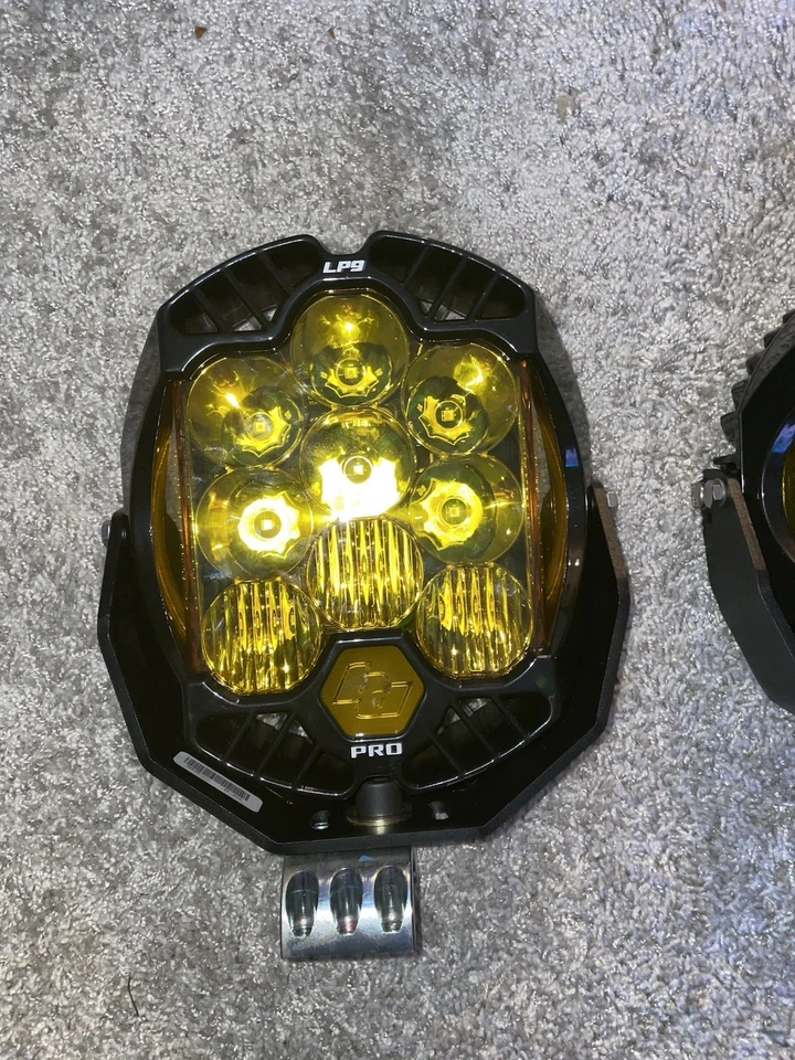 PAR — Kit de luces combinadas de conducción LED Lp9 Pro Baja Designs lente ámbar Foto 2 de 4
