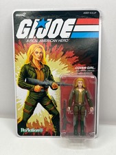 SUPER7 G.I JOE COBRA O-RING STYLE COVER GIRL REACTION FIGURE NEW DAMAGED CARD