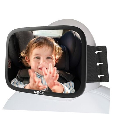 Fixed Headrest Baby Car Mirror Tesla-Compatible Car Mirror for