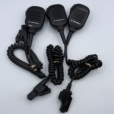 Lot Of 3 Motorola NMN6193B Speaker Lapel Mic Microphone HT1000, XTS5000, XTS3000