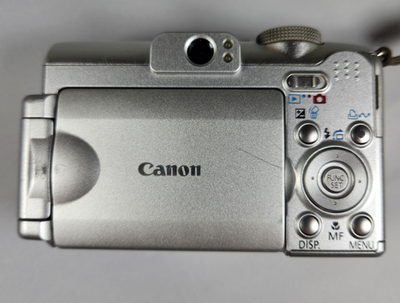 Vintage Canon PowerShot A630 8.0MP / CCD Digital Camera Silver