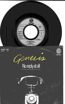 Genesis - No reply at all 7'' Vinyl