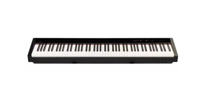 Woodbrass - XP2 -Farbe: Schwarz - Tragbares Piano - Scaled Hammer Action
