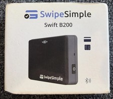 SwipeSimple Swift B200 Bluetooth Credit Card Reader New Open Box!