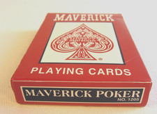 Vintage Maverick Poker Playing Cards Hoyle No...