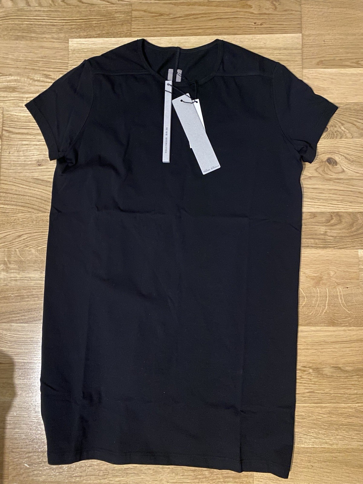 Rick Owens Short Sleeve Level Tee Black Size S