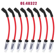 48322 Spark Plug Wires Set Performance For CHEVY GMC LS1 VORTEC 4.8 5.3 6.0L 8X