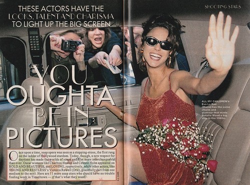 Soap Opera Digest May 9, 1995 KIM ZIMMER-CYNTHIA WATROS-EVA LARUE-PAOLO SEGANTI - Picture 4 of 4