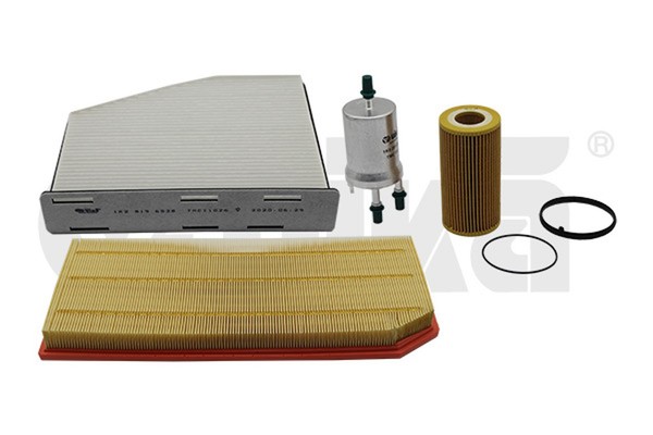 Vika Filter-Satz K11784801 FüR VW Golf 5 1K1 Jetta 3 1K2 Variant 1K5 EOS 1F7 1F8-image