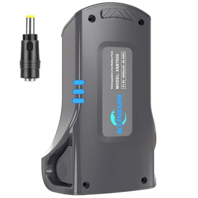 KUNLUN 4000mAh Replacement Battery Compatible with Shark's XSBT620 21.6V gray