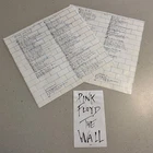 PINK FLOYD "The Wall" OG Hype Insert And Inner  Sleeves ONLY NO VINYL LP / COVER