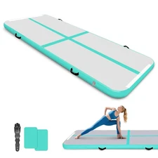 10/13/16FT Air Tumble Track Inflatable Training Home Gymnastics Gym Yoga Mat