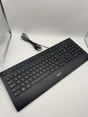 Logitech Wired Keyboard Full Size RU/EN Layout USB New