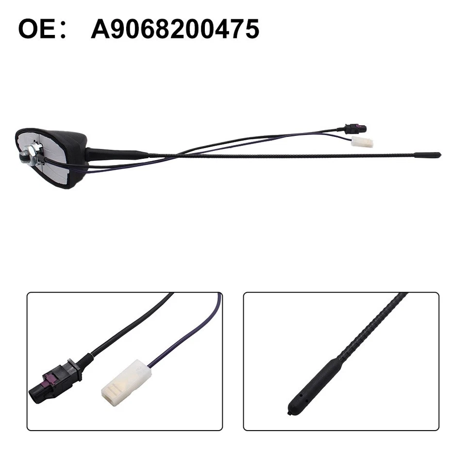 Antenna Radio Aerial Roof Mounted Vehicle W/ Base 2E0035507 Accessories - Image 3 of 4