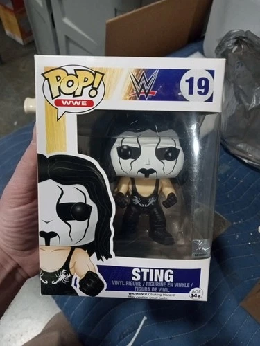 Funko POP! WWE Sting #19 Vinyl Figure WWF Vaulted Rare