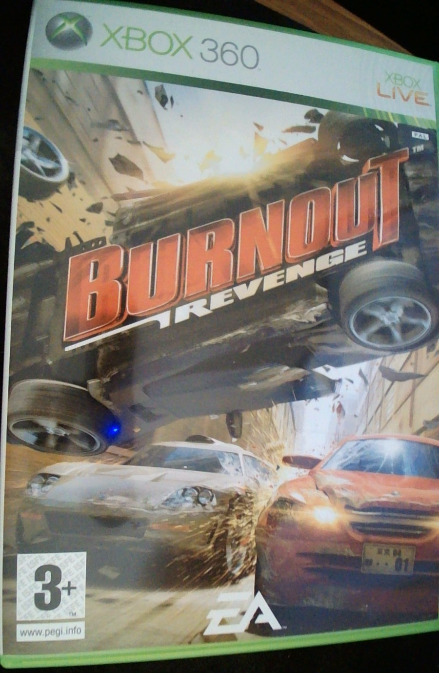 Burnout Revenge - Xbox 360 game. UK PAL. No manual. Tested. Fast dispatch!