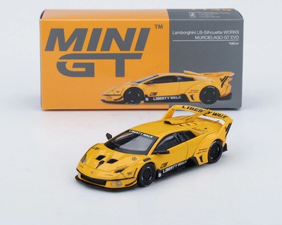 Lamborghini Murcielago LB-Silhouette Works GT EVO - 2025, yellow Mini GT 1:64