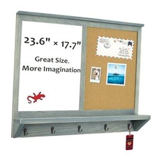 Dry Erase Board  Cork Board, Whiteboard  Bulletin Board 17.7" 23.6"