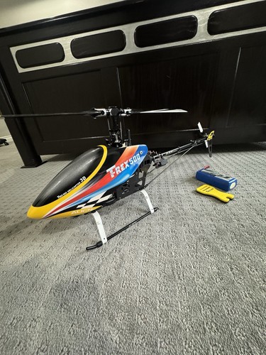 Align Trex 500 RC Hubschrauber Flybarless Torque Tube Tail Drive Bind And Fly