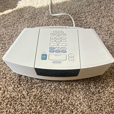 Bose Wave Radio/CD/Alarm AWRC1P White AM/FM No Remote Works Perfect CD Tested