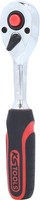 "Ks Tools 915.1490 1/4\" Chromeplus Umschaltknarre, 72 Zahn, Kunststoffgriff"