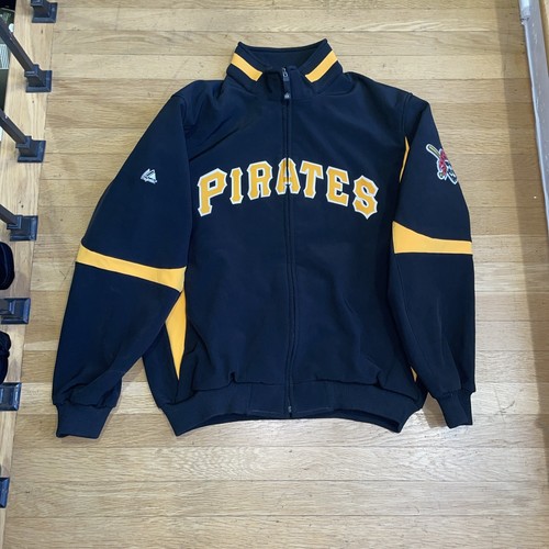 Pittsburgh Pirates 2010’s Majestic Authentic Home Dugout Jacket Size Large NWOT