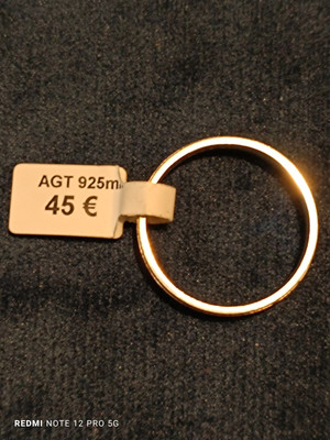 Ehering Neu Provenienz Luxus Schmuck 925 Silber Größe 62