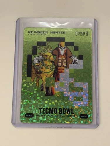 2026 Bo Jackson Battle Arena Tecmo Bowl Reindeer Hunter HI81 Glow 1st Ed