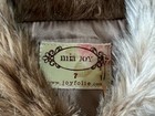 Mia Joy/Joyfolie Girls Helena Faux Fur Caplet In Btown Size 7 NWT — photo 3