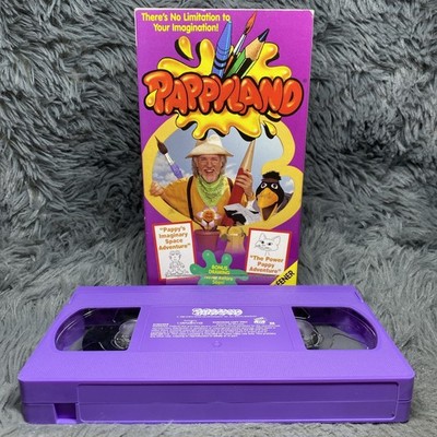Pappyland VHS Tape 1998 Screener There s No Limit To Your Imagaination Kids Rare