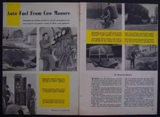 Methane Power 1949 German Bio-Gas Generator pictorial