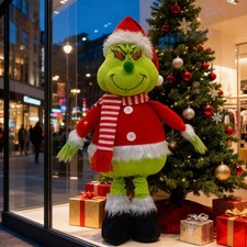The Grinch Christmas Decoration with Extendable Legs NEW Extending Grinch AE