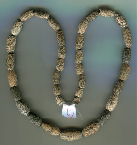 African Trade beads Antique Ancient Dogon old granite stone beads Djenne Mali