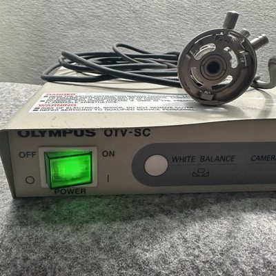 Olympus Laparoscope Camera Head & AR-T10E OTV-SC System MAJ-554 Coupler Bundle