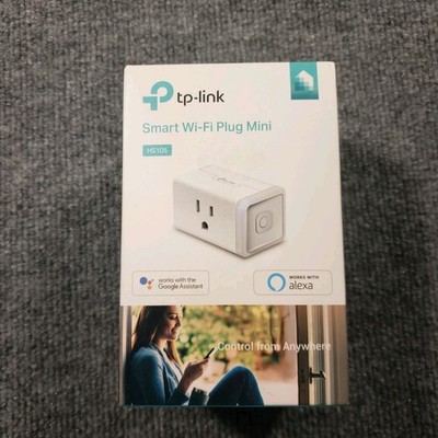 TP-LINK HS105 Kasa Smart Wi-Fi Plug Mini Works with Alexa! 