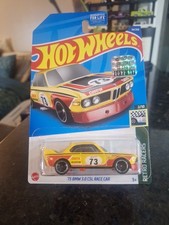 Hot Wheels '73 BMW 3.0 CSL Race Car Yellow #34 34/250 Factory Sealed Set Car