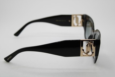 NEW JIMMY CHOO NENA/S 8079O BLACK GOLD GRADIENT AUTHENTIC