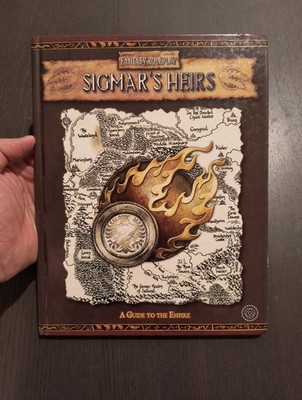 Sigmar's Heirs: A Guide to The Empire Hardback Book Warhammer Fantasy Roleplay