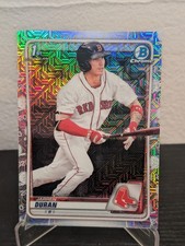 Topps 2020 Bowman Chrome Prospects Jarren Duran BCP-144 Mojo Red Sox RC MLB