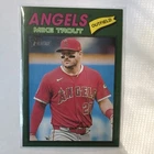 2026 Topps Heritage Mike Trout #163 Los Angeles Angels Baseball Card