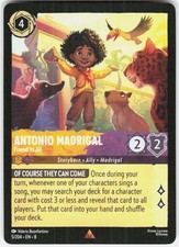 Antonio Madrigal Friend to All 5/204 Reign of Jafar Disney Lorcana
