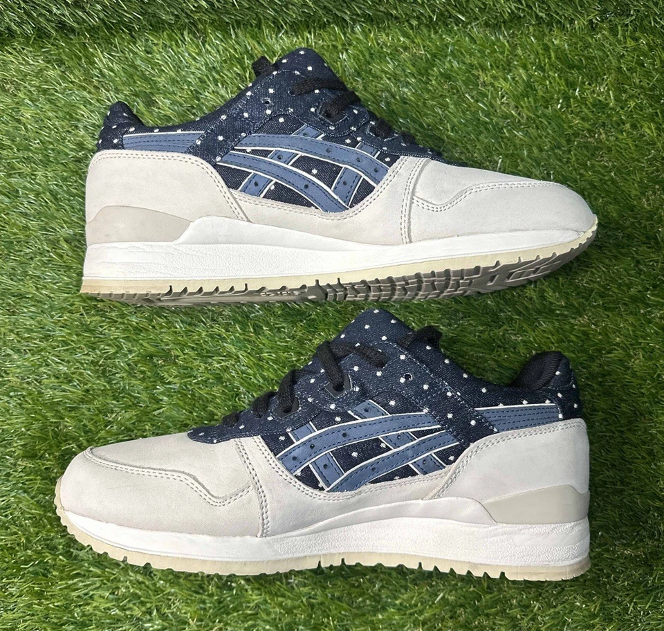 Size 9 - Asics Gel Lyte 3 Japanese Textile Indian Ink - Image 3 of 4