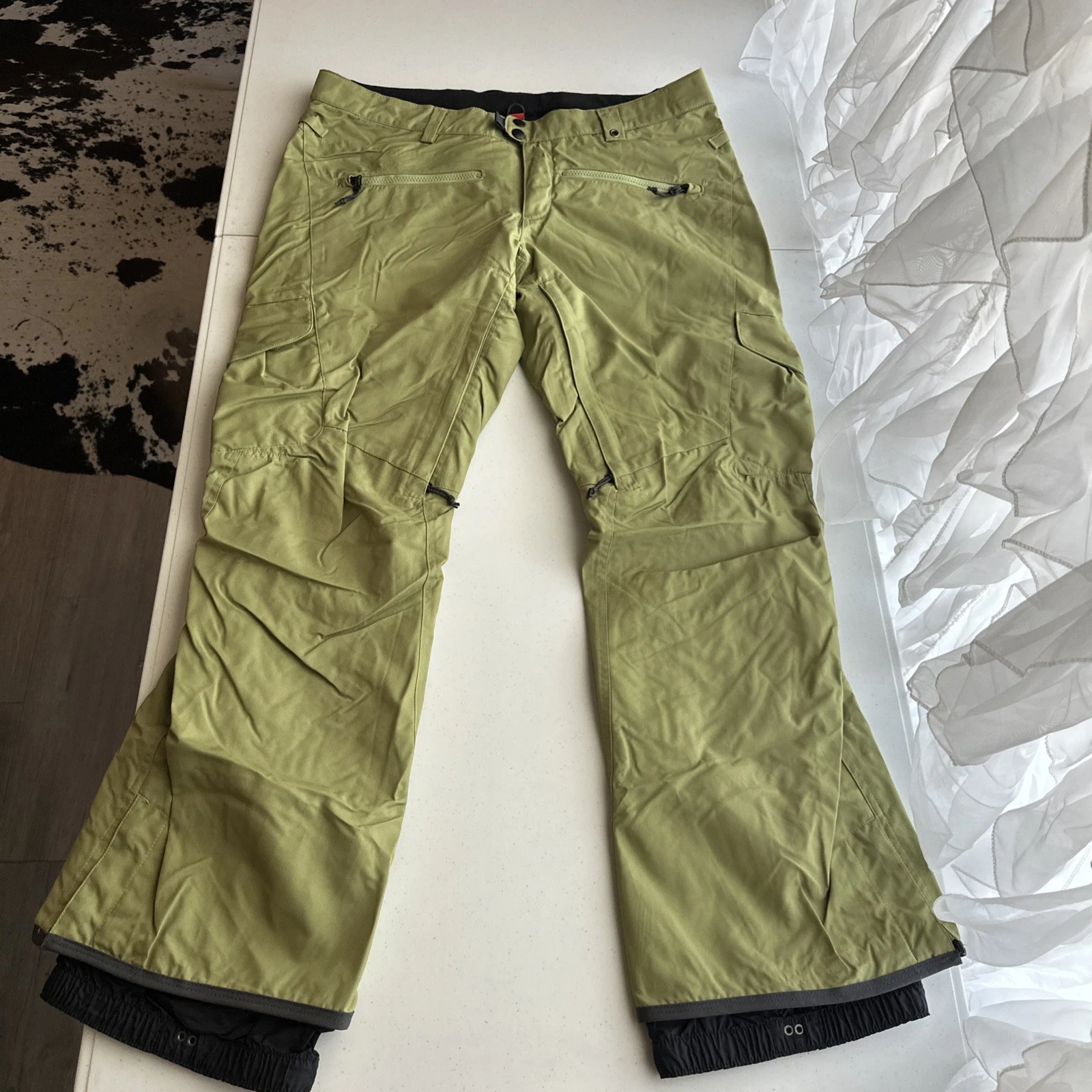 InfiDRY Snowboard Pants Women’s Size L Green!