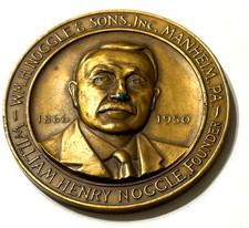 WILLIAM HENRY NOGGLE BIG MEDAL